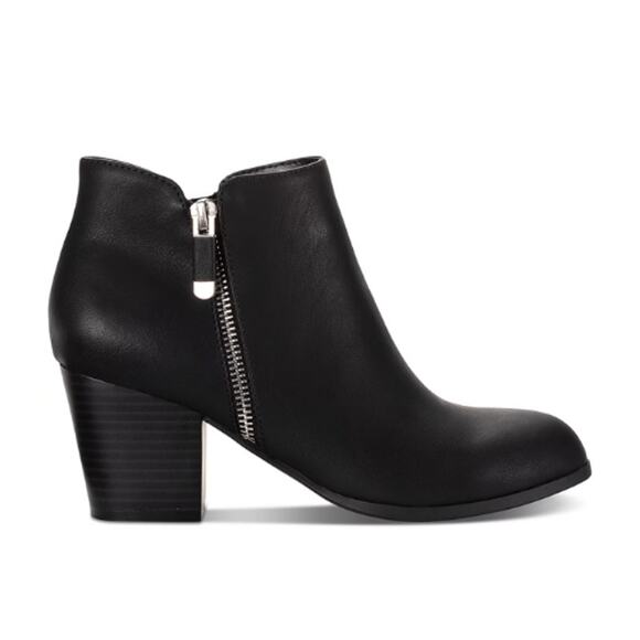 Style & Co Masrinaa Ankle Booties in Black New in Box Size 7 - Picture 2 of 6